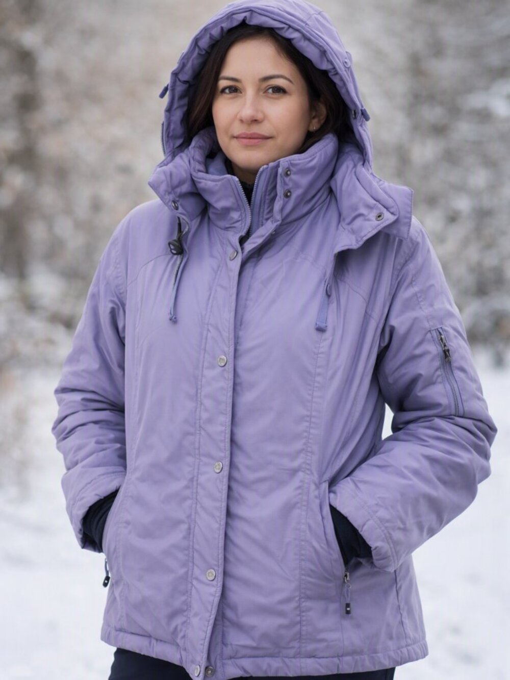 Metropolis Sport Couloir Women’s Hooded Jacket – Soft Lavender Purple